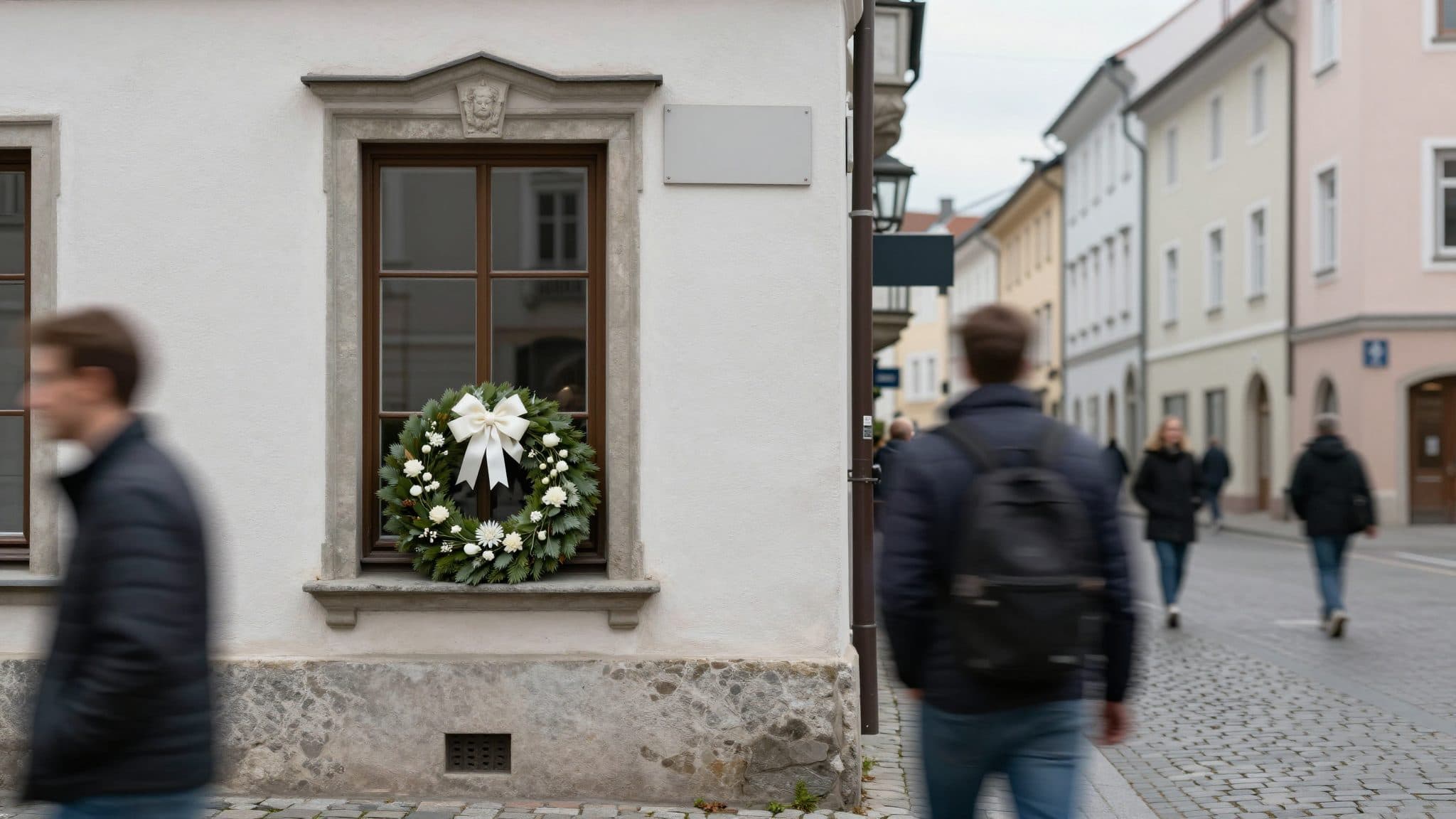 Prozess um Kranzniederlegung vor Hitlers Geburtshaus pausiert