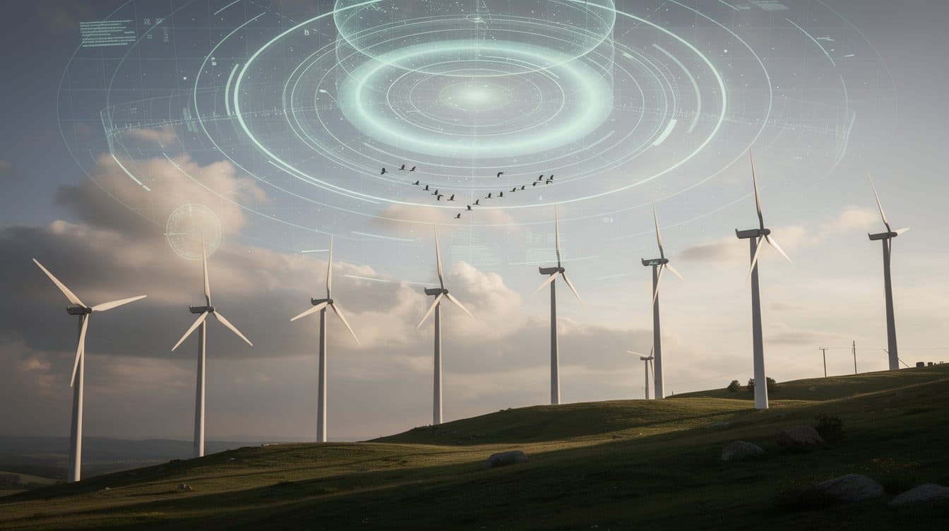 Wetterradar soll Vögel vor Windrädern retten