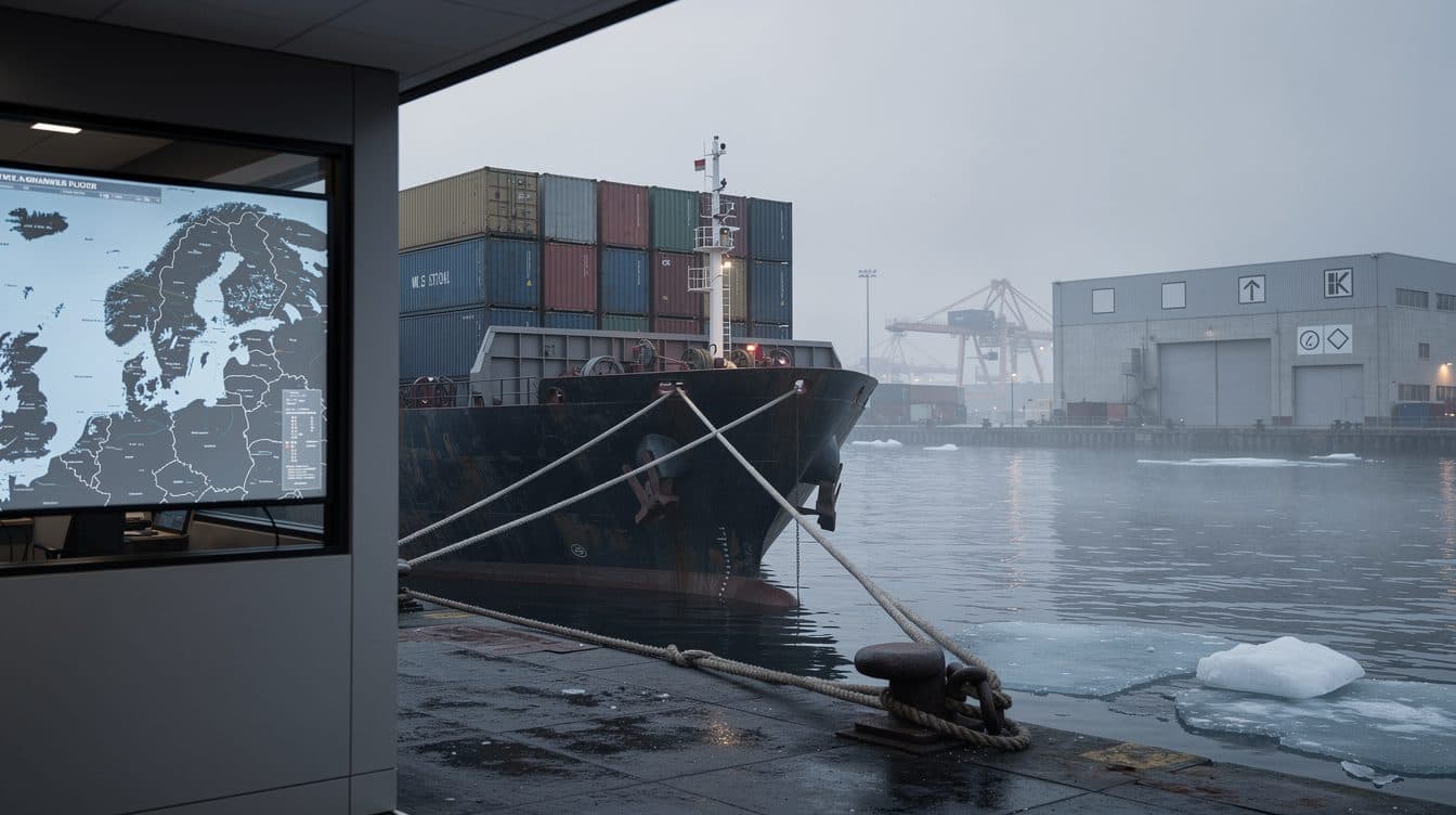 Frachter reißt Datenkabel in der Ostsee: Prozess in Finnland