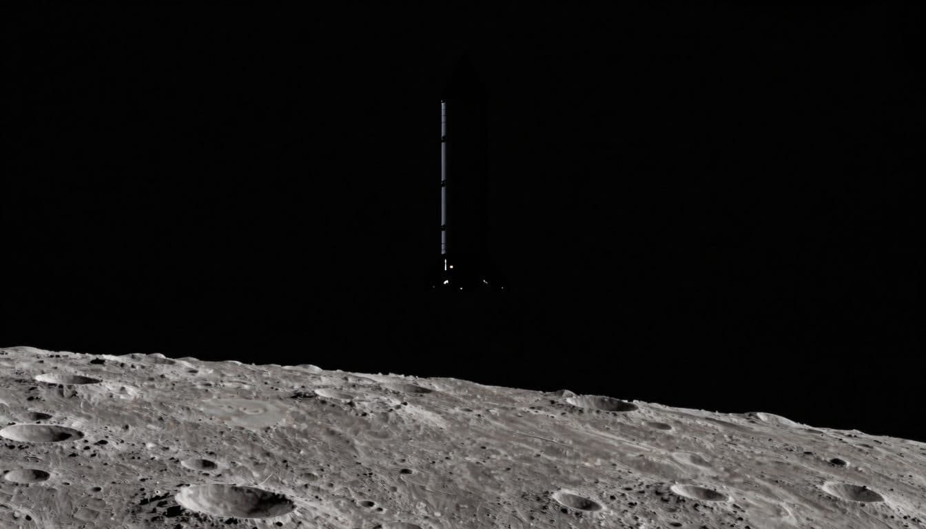 Trümmer einer SpaceX-Rakete könnten bald auf dem Mond einschlagen