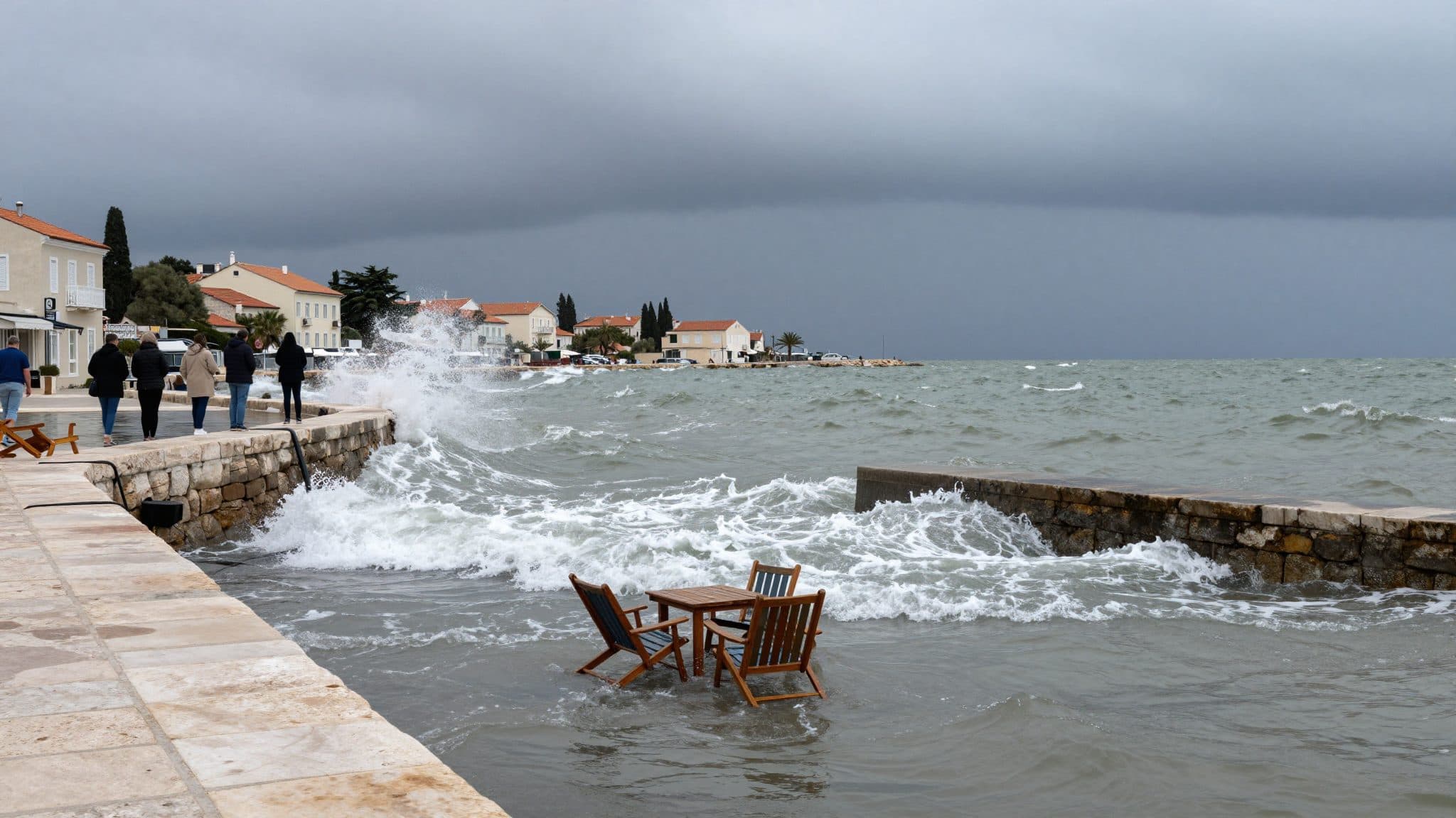 Meteotsunami an Kroatiens Küste: Plötzlich stand das Wasser auf der Promenade