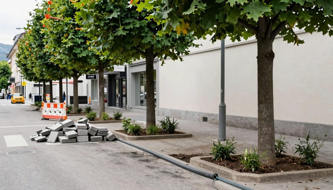 Meidlinger Hauptstraße bekommt mehr Grün und einen Trinkbrunnen