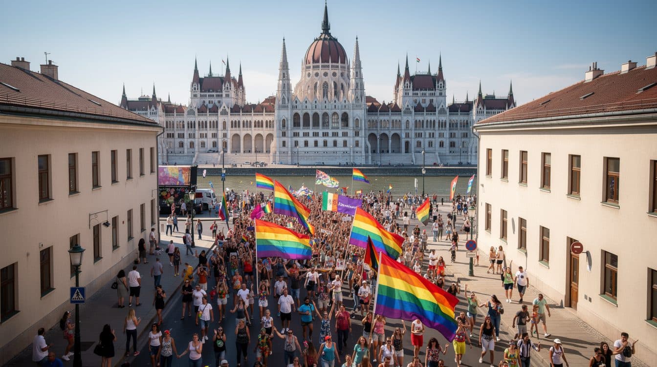 Budapest: Pride-Parade darf dieses Jahr wieder stattfinden