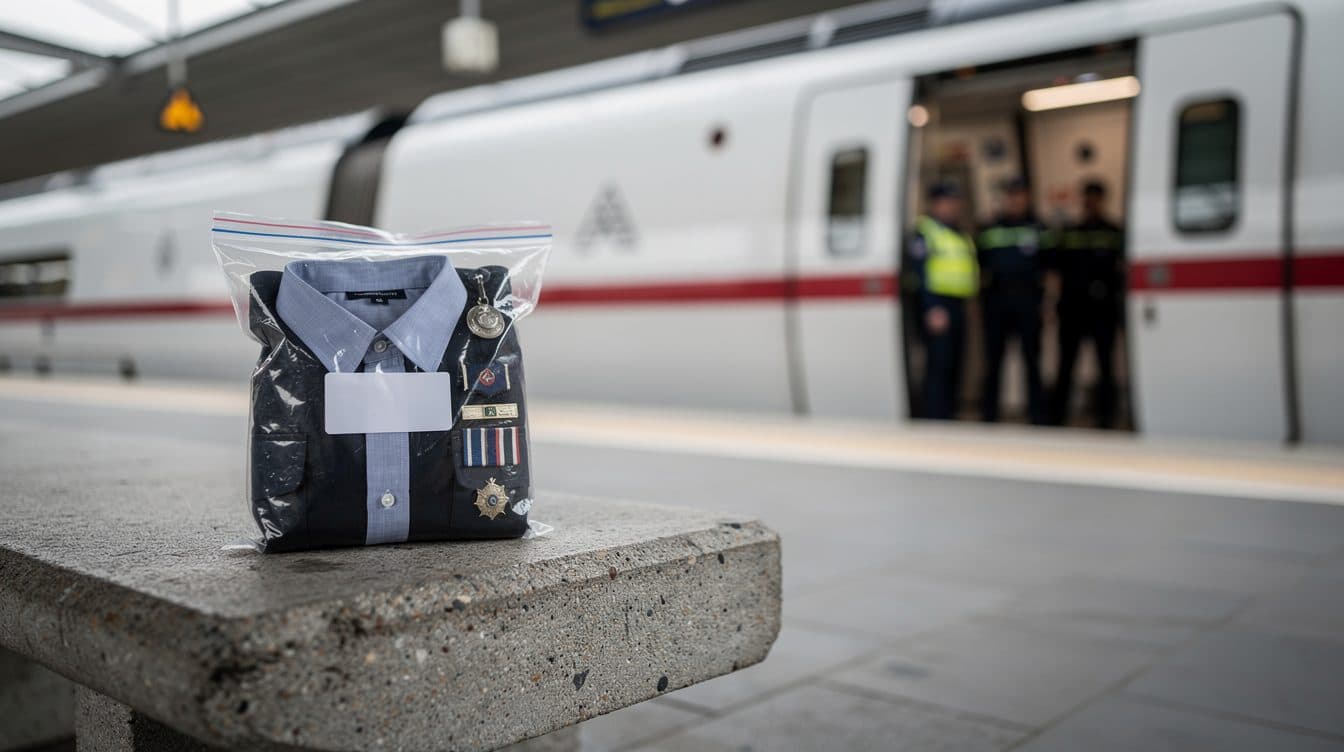 Blinder Passagier im ICE: Polizeiuniform half nicht