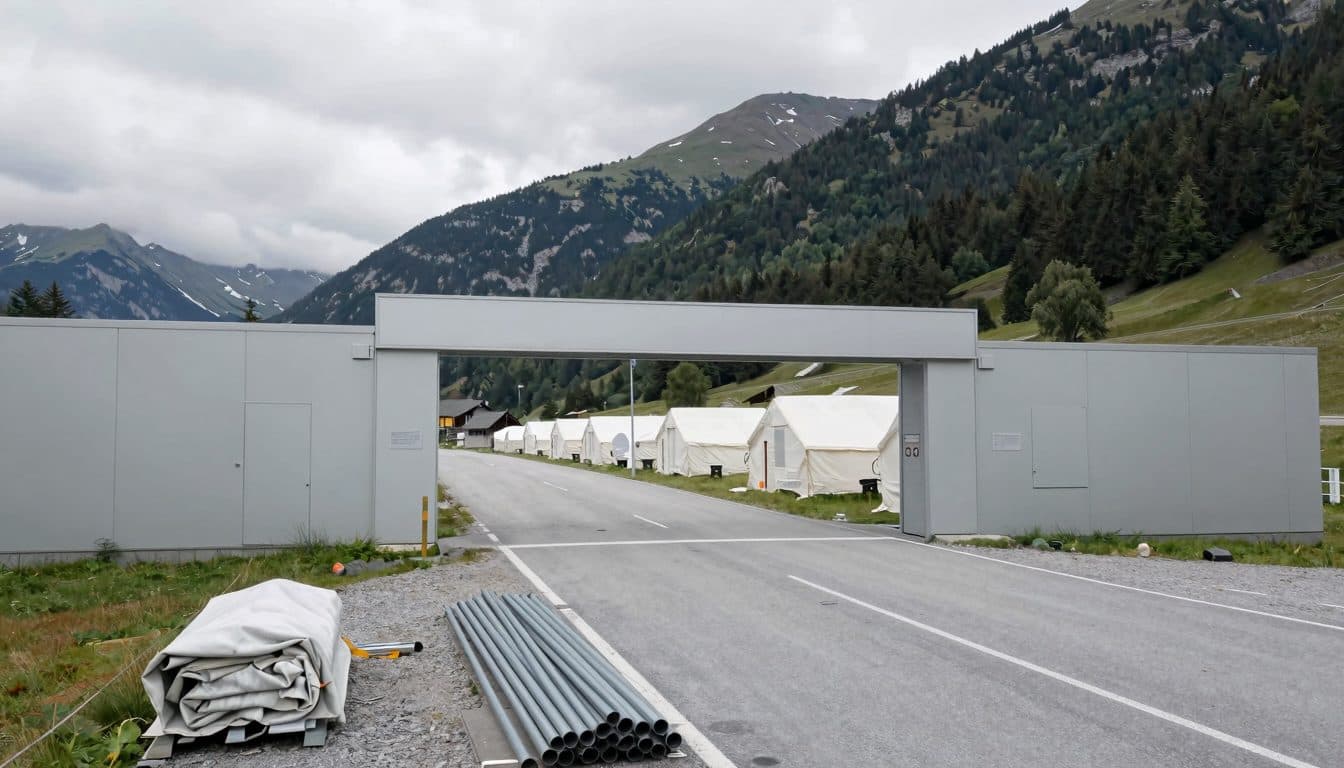 Kärnten baut Grenzzelte bei Thörl-Maglern ab
