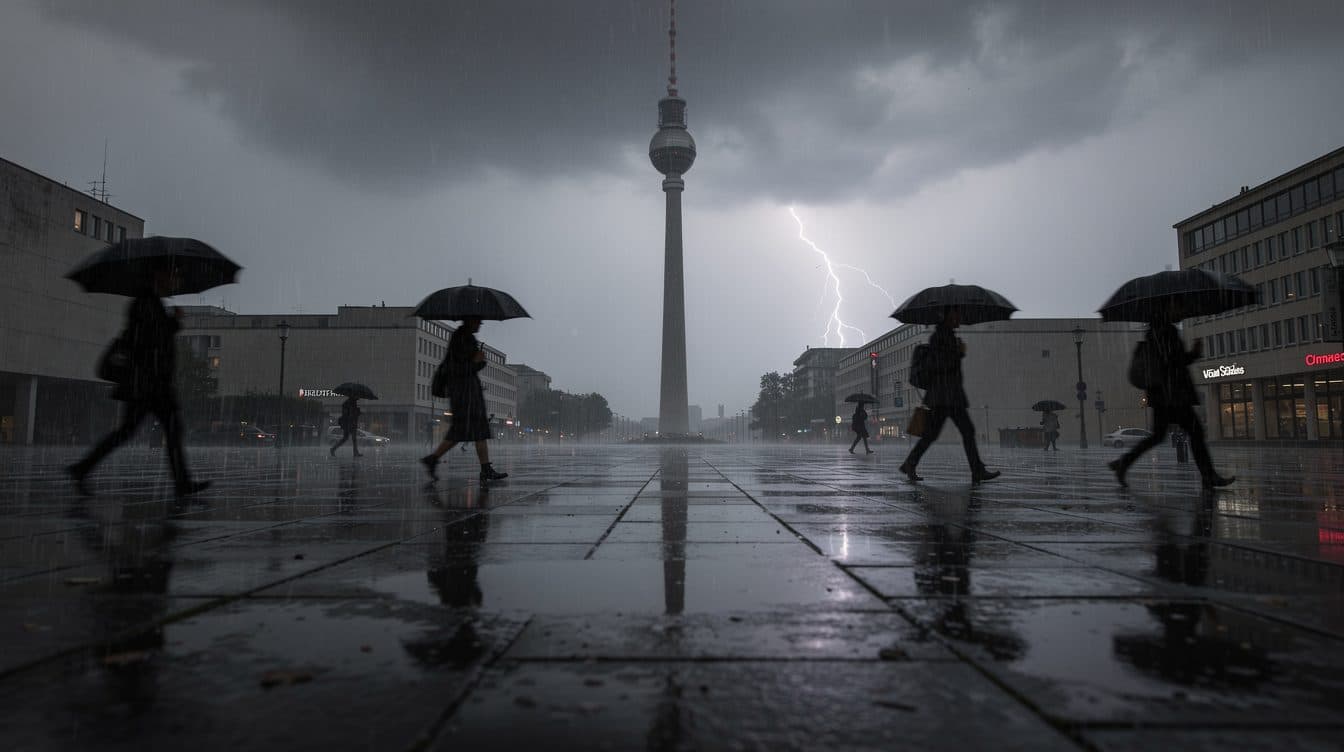 Wolken, Schauer und milde Temperaturen in Berlin und Brandenburg