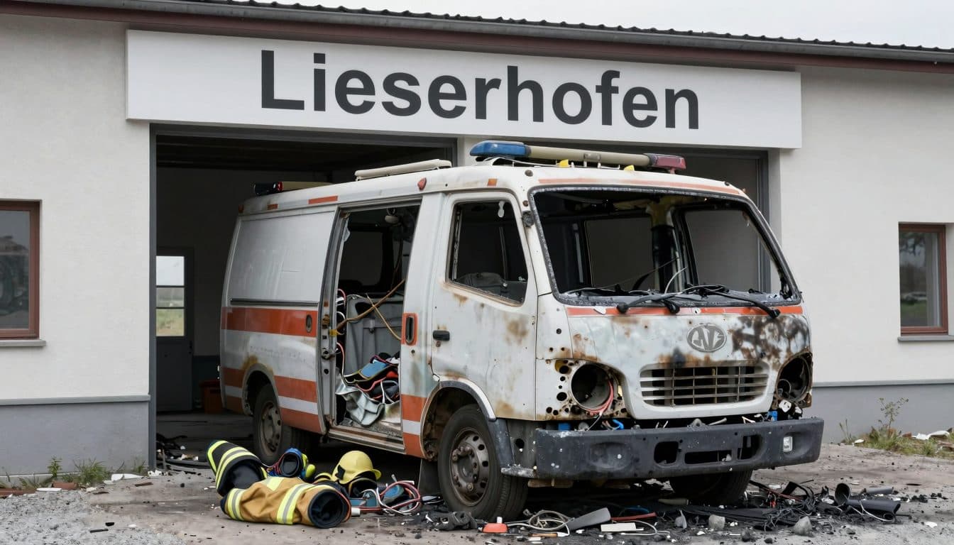 Rüsthaus einer Feuerwehr abgebrannt – Computergerät war schuld