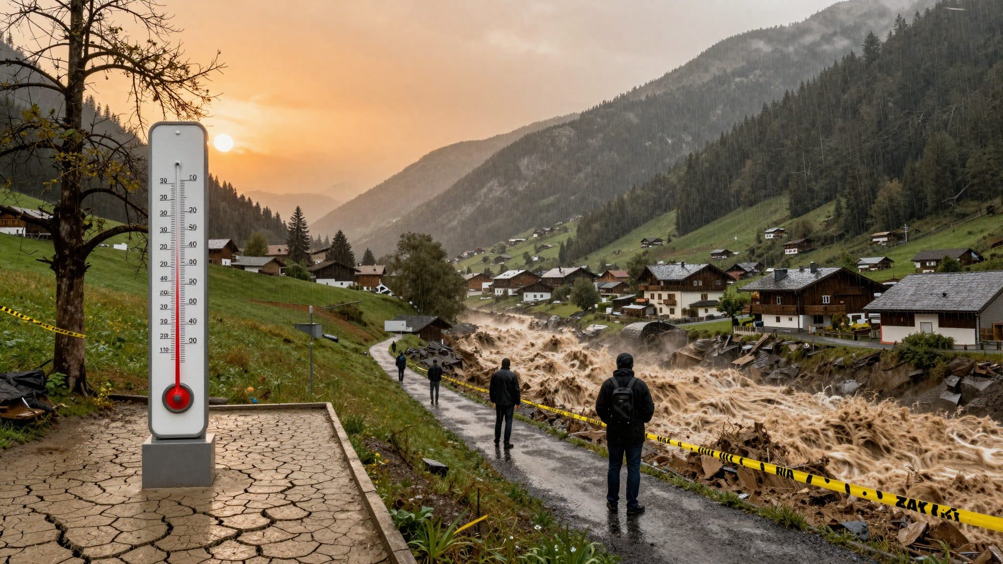 Hitze und heftige Unwetter: Was gerade in Österreich passiert