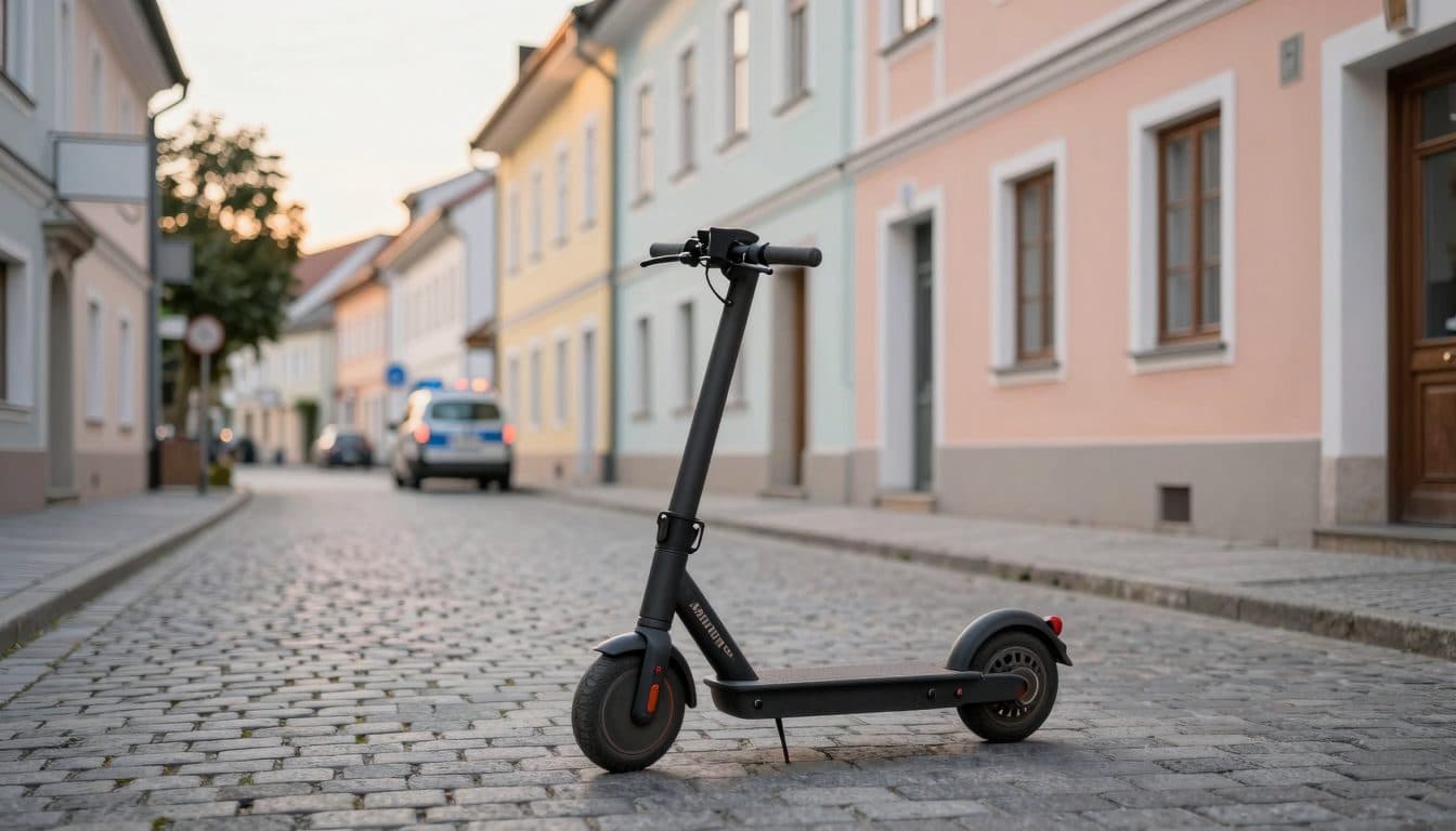 13-Jähriger rast mit 68 km/h auf getuntem E-Scooter vor der Polizei davon