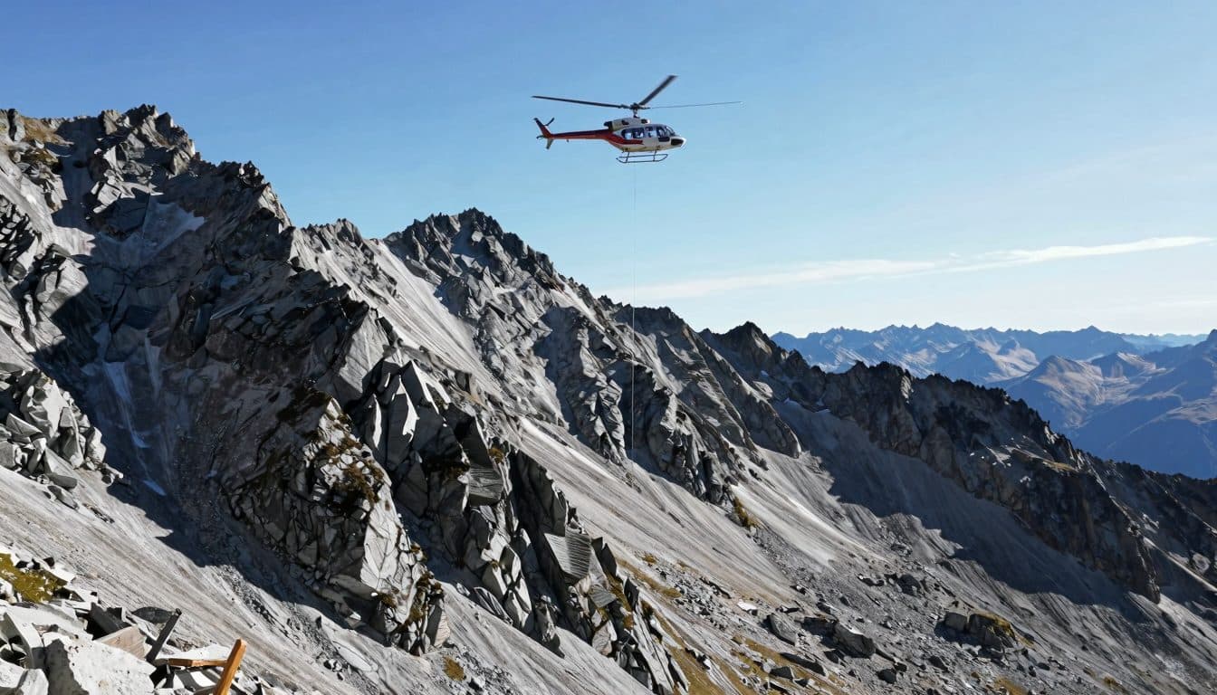 Rettung am Berg: Vier Wanderer aus Polen kommen per Hubschrauber heil nach Hause