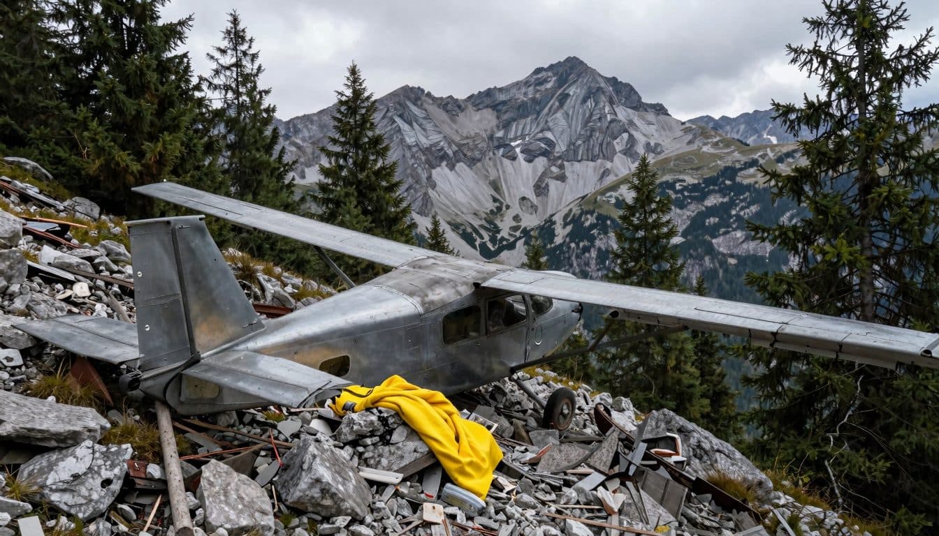 Flugzeugabsturz in Österreich: 15-Jährige überlebt, zwei Menschen sterben