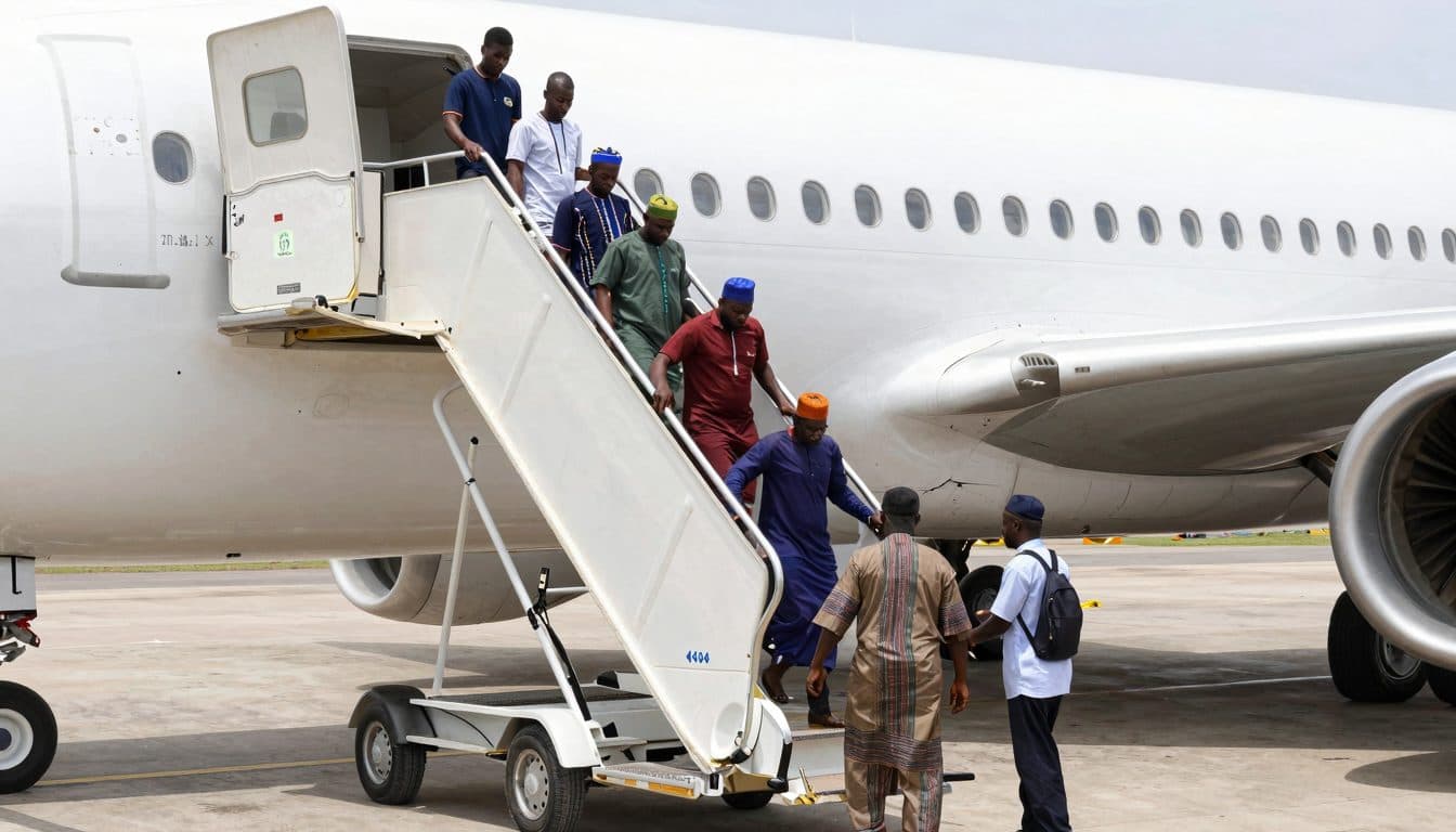 Nigeria holt seine Bürger aus Südafrika nach Hause