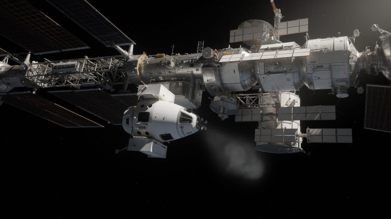 Luftlecks auf der ISS: Warum die Crew kurz in eine Raumkapsel flüchten musste
