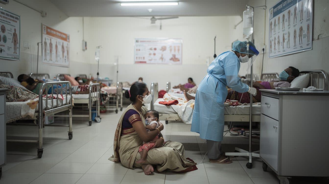 Masern in Bangladesch: Tausende kranke Kinder, ein Wettlauf gegen die Zeit