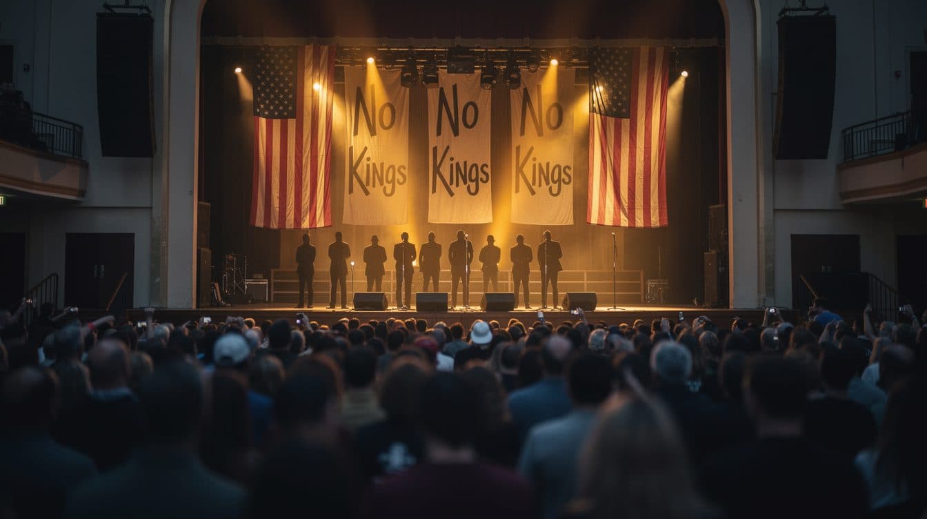 Stars singen in New York gegen Trump