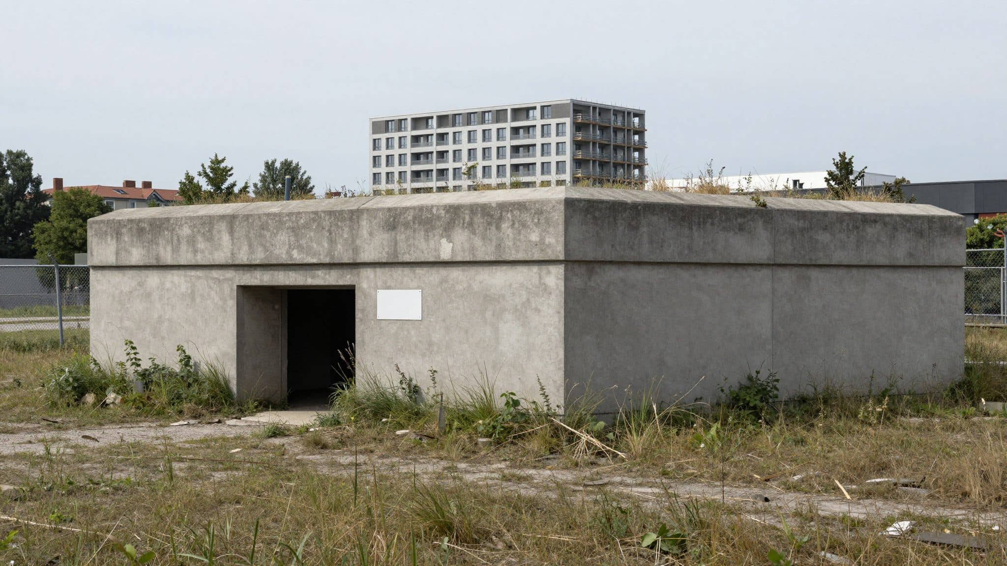 Soll ein Bunker aus der NS-Zeit in Berlin Wohnungen weichen?
