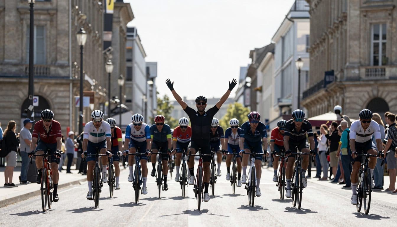 Merlier gewinnt den Sprint in Bordeaux