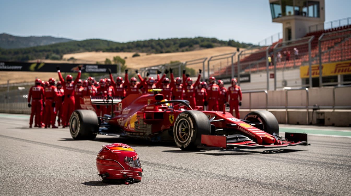 Hamilton gewinnt endlich für Ferrari – endlich wieder ein Sieg!