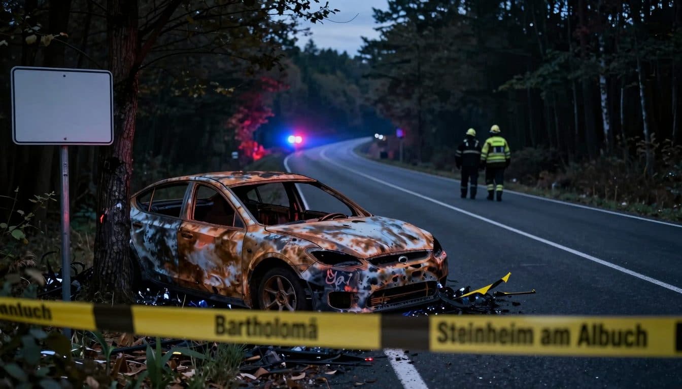 Zwei Tote nach Unfall auf einer Landstraße: Was ist passiert?
