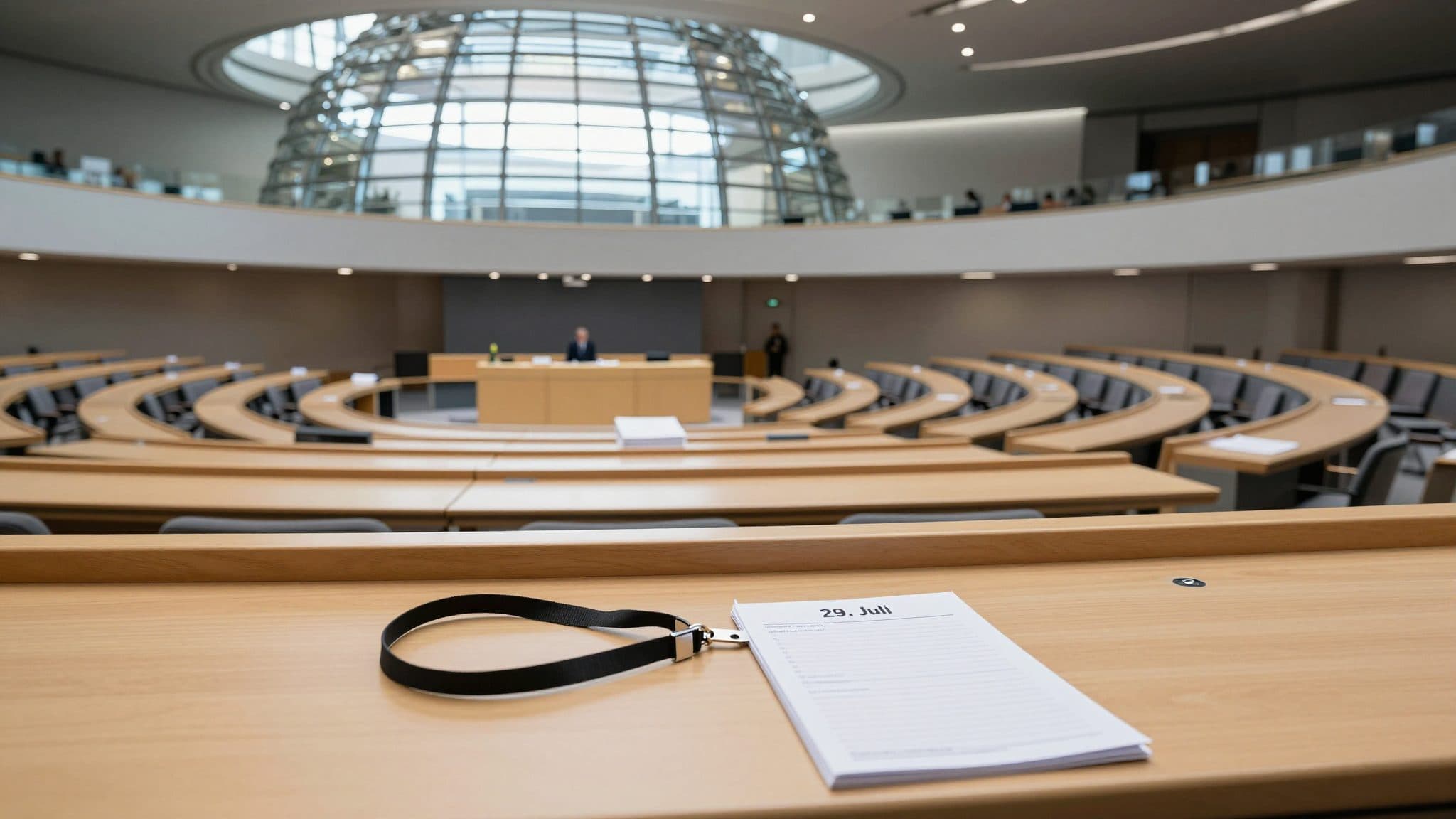 Neue Chefin oder neuer Chef für die CDU/CSU-Fraktion: Sondersitzung am 29. Juli