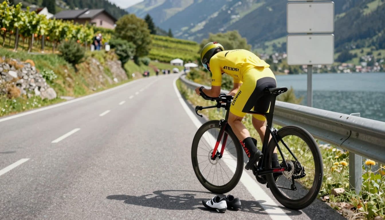 Zeitfahren bei der Tour: Evenepoel siegt, Lipowitz fällt verletzt aus