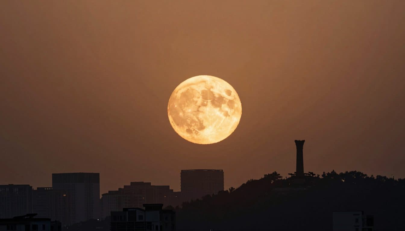 Der Erdbeermond weltweit: So sah er über sieben Ländern aus