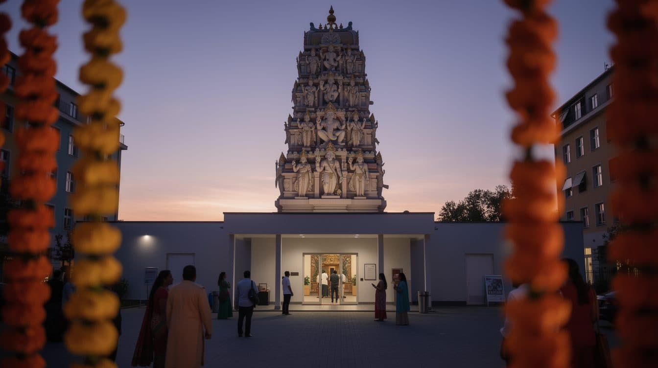 Ein riesiger Hindu-Tempel für Berlin ist jetzt offen