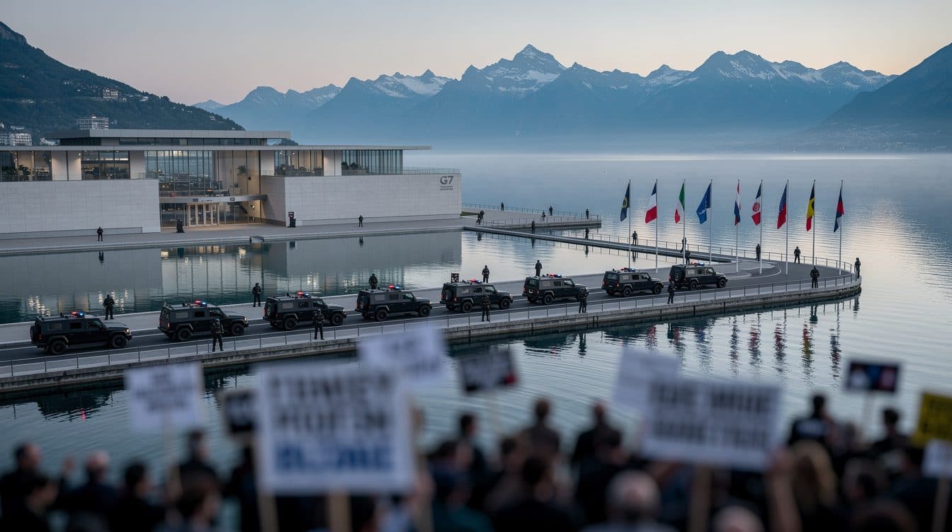 G7-Gipfel am Genfersee: Was passiert da eigentlich?