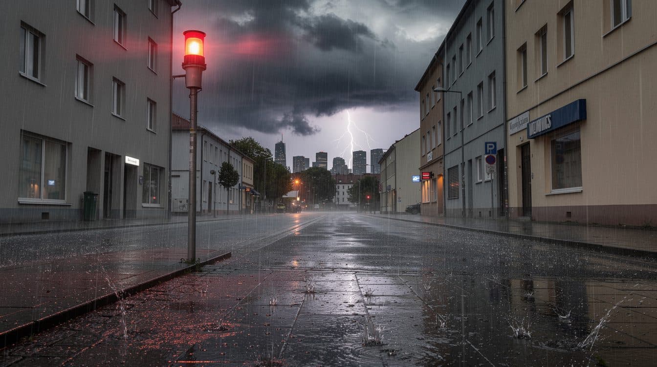 Heftige Gewitter und Starkregen: So bleibst du sicher