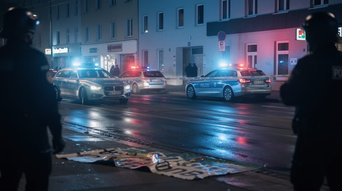 Festnahme in Friedrichshain: Streit zwischen Polizei und einem Mann eskaliert