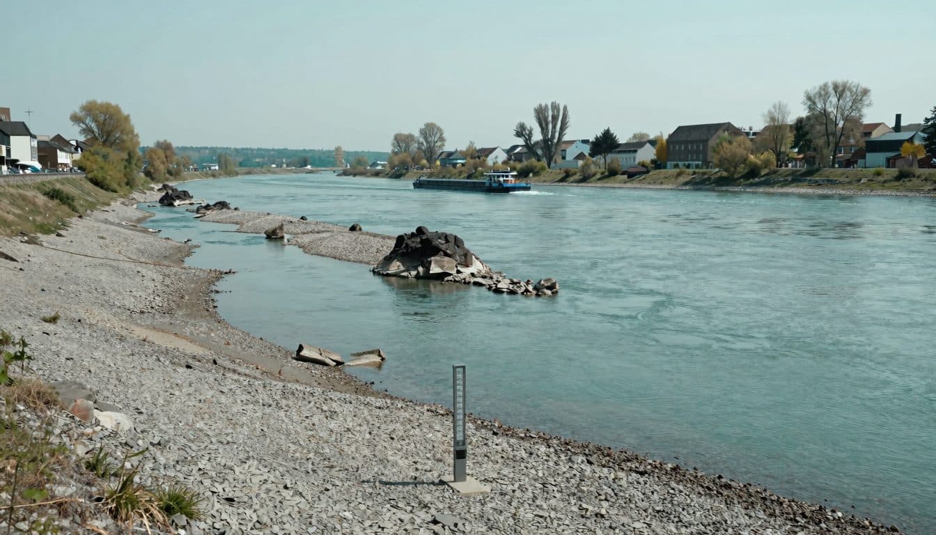 Warum steckt der Rhein gerade in einer Dürre?