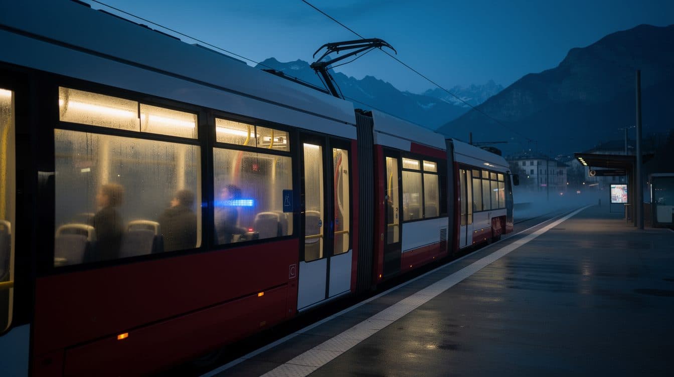 Mann in Innsbrucker Straßenbahn unter Verdacht