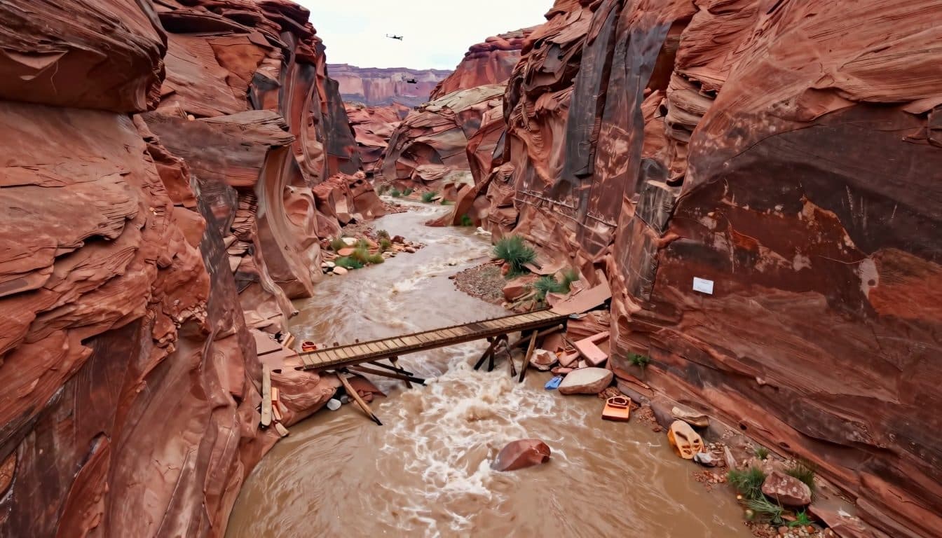 Sturzflut im Grand Canyon: Mehr als 20 Menschen vermisst