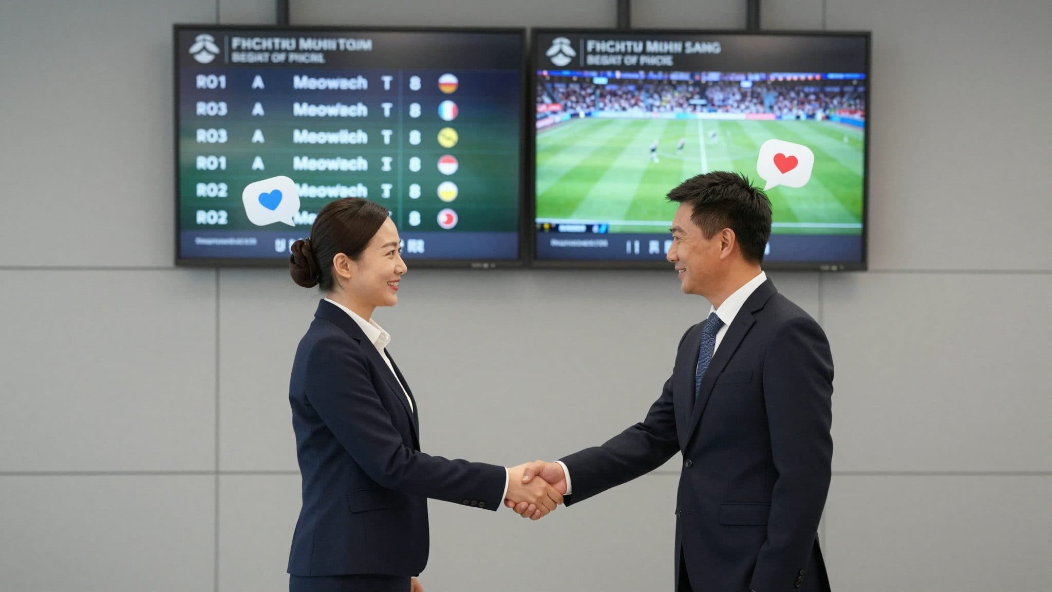 Fluggesellschaften machen eine lustige Wette vor dem WM-Spiel