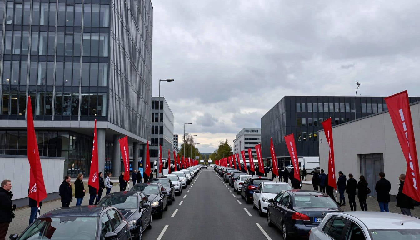 Autoindustrie unter Druck: Warum Tausende Beschäftigte jetzt auf die Straße gehen