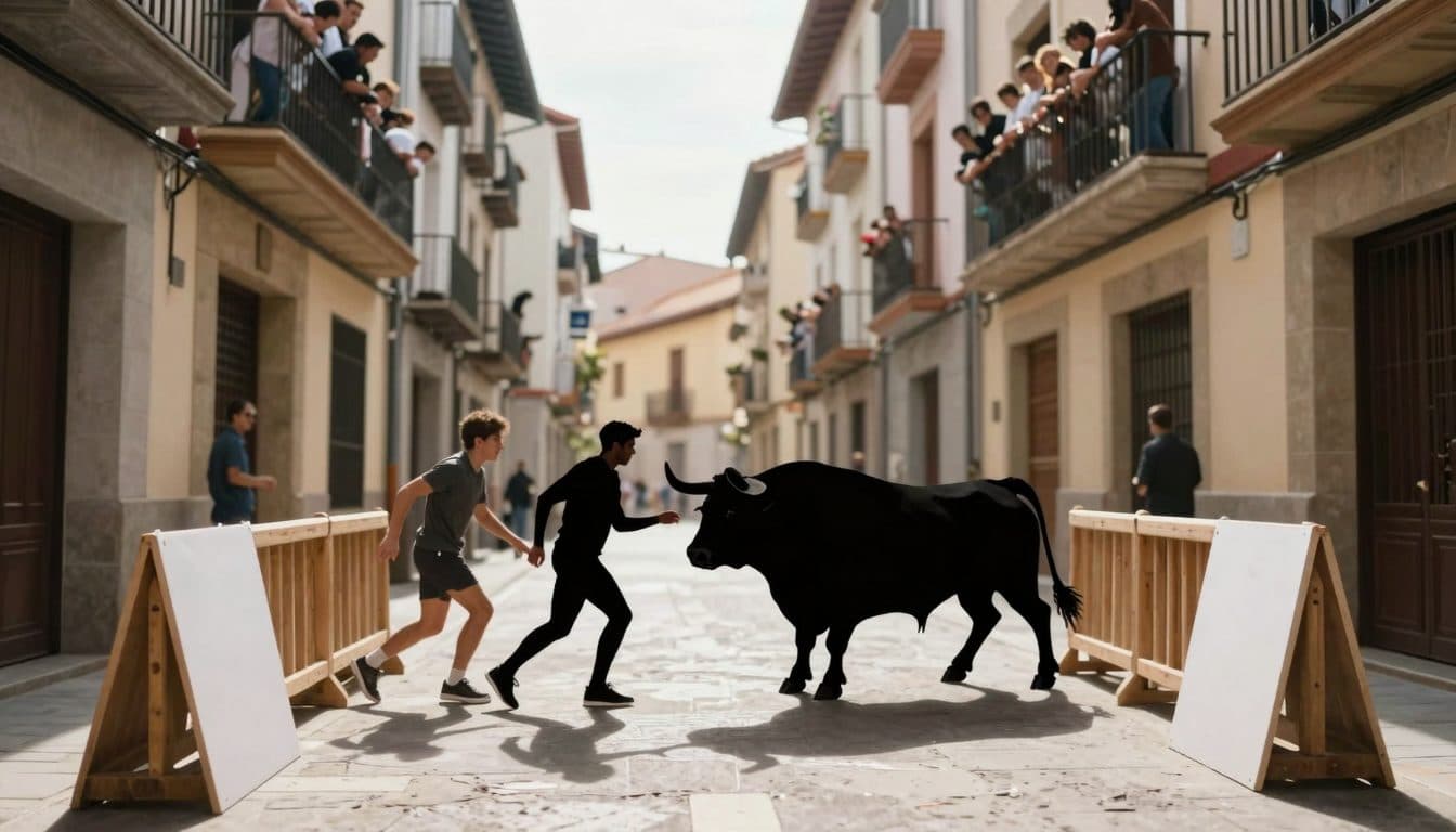 Stierhatz in Pamplona: Fünf Läufer verletzt – viele protestieren