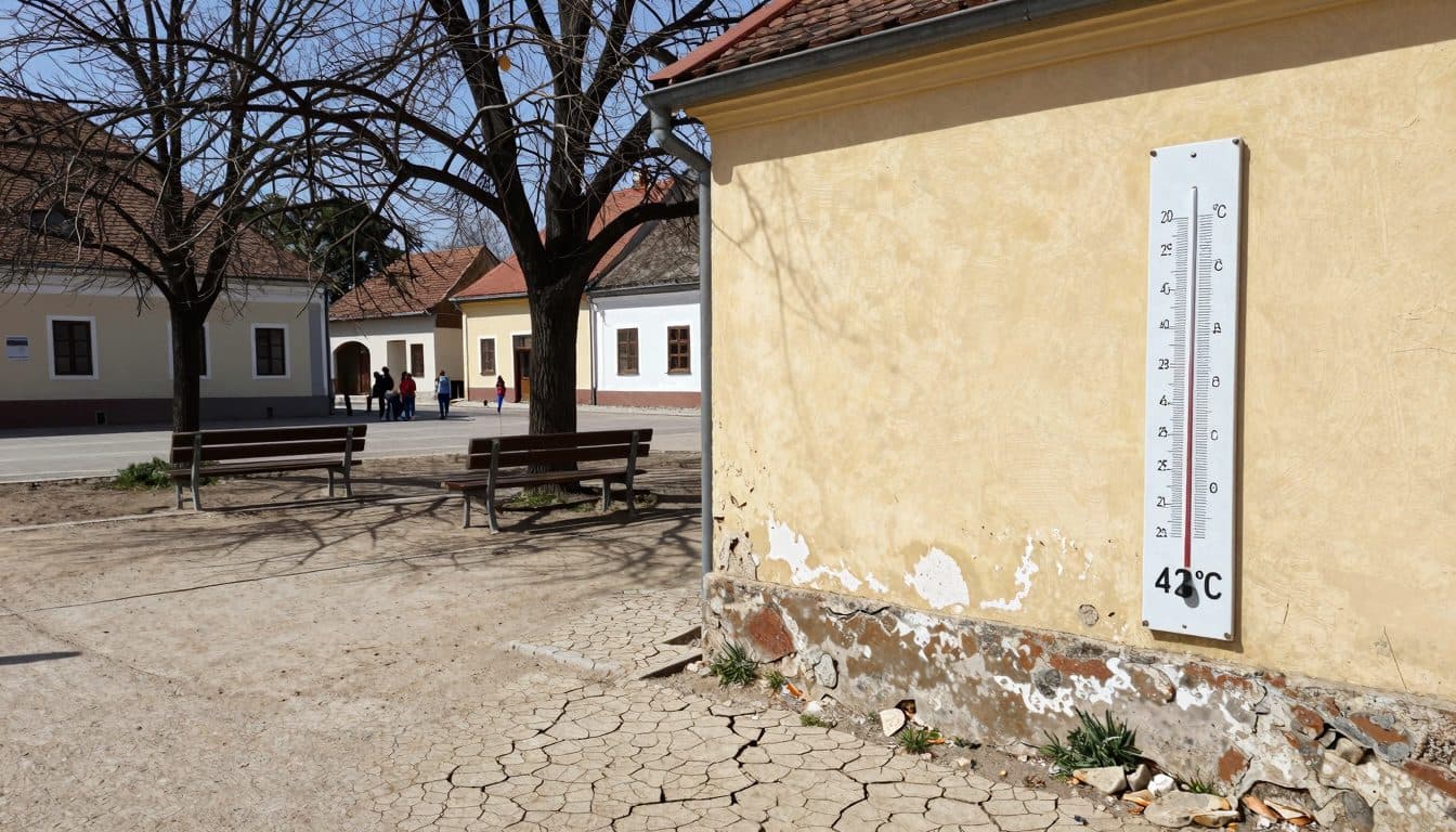 Ungarn ächzt unter 42 Grad: Neuer Hitzerekord
