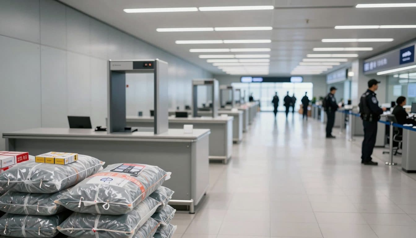 Zoll am Flughafen Wien: 5.003 Aufgriffe im Jahr 2025