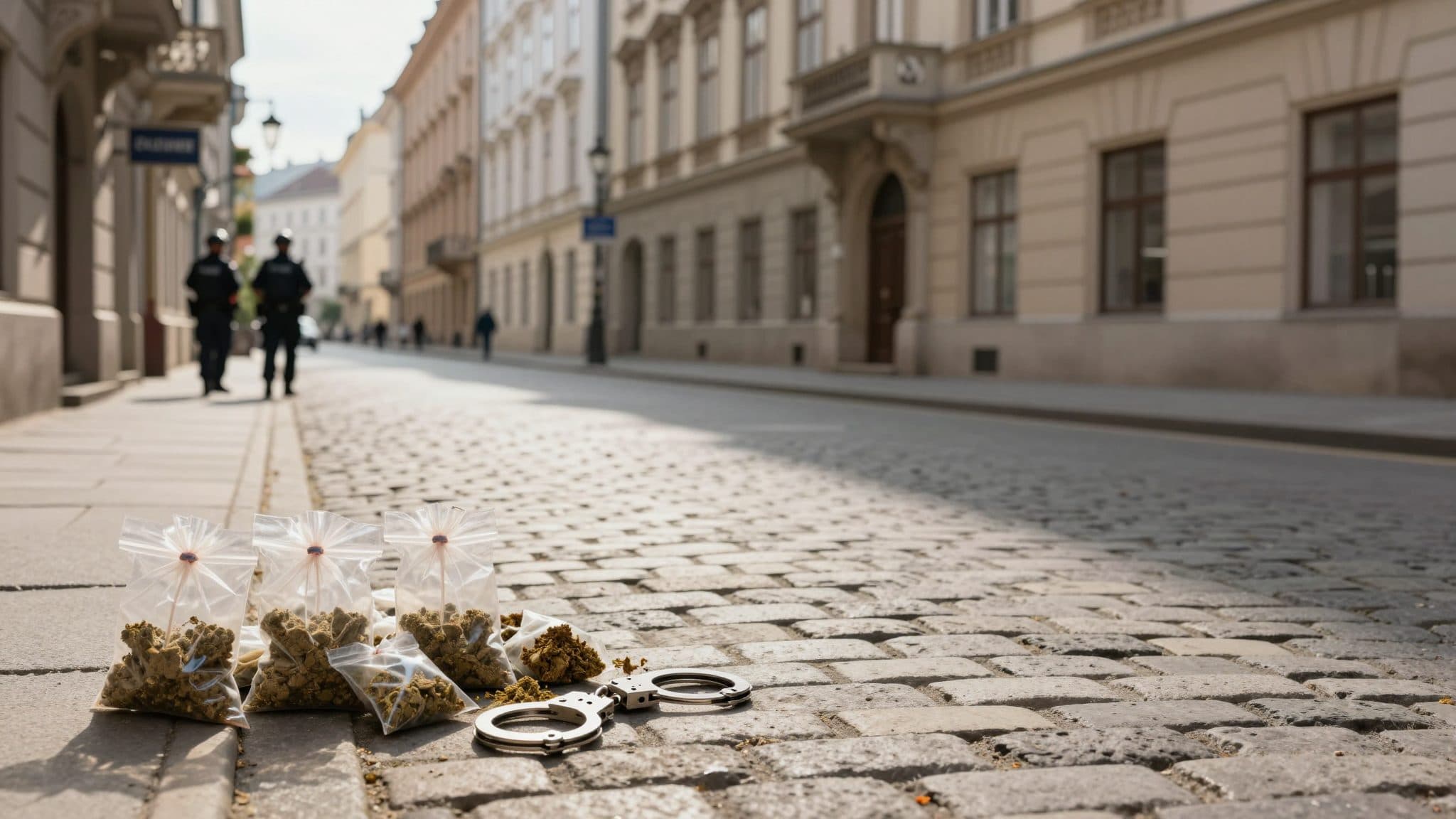 Wien: Polizei vereitelt Drogenverkauf in der Innenstadt