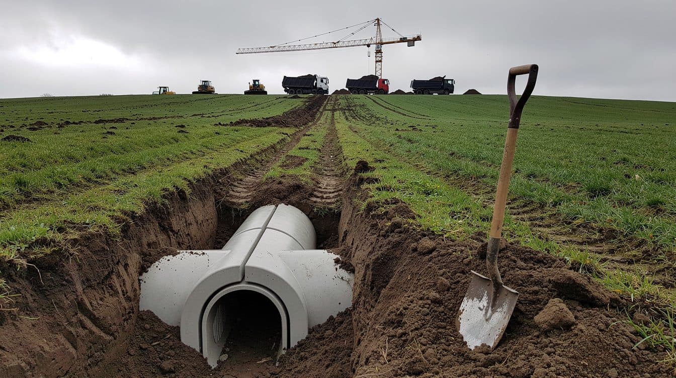 Endlich weiterbauen: Die A20 bei Bad Segeberg wächst wieder