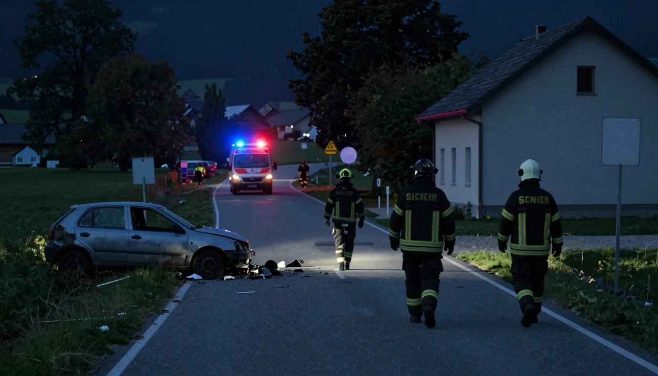 Schwerer Unfall in Niederösterreich: Zwei Männer schwer verletzt