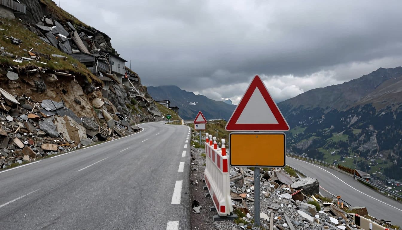 Kaunertaler Gletscherstraße: Bald wieder offen nach dem Schlamm